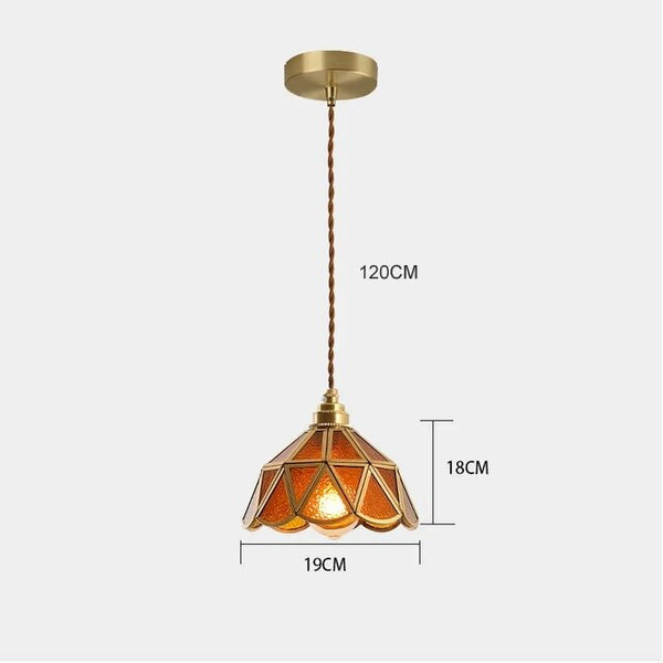 Adaline | Glass Pendant