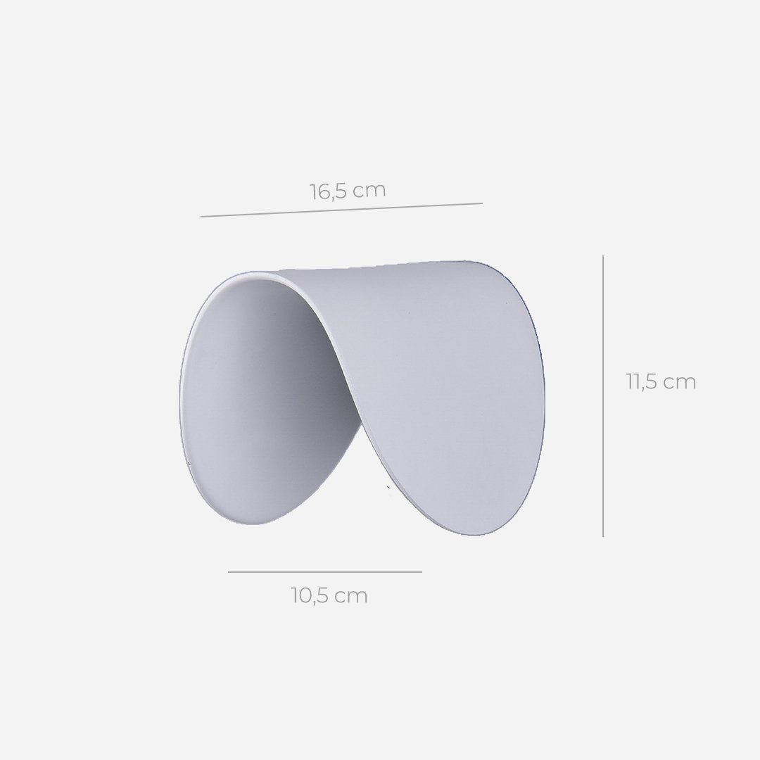 Luminoir | Drej- og Vippelig LED Væglampe | Moderne Aluminium | Sort | Energieffektiv Belysning | Indendørs/udendørs | IP65 | 20x15x10 cm | 1,2