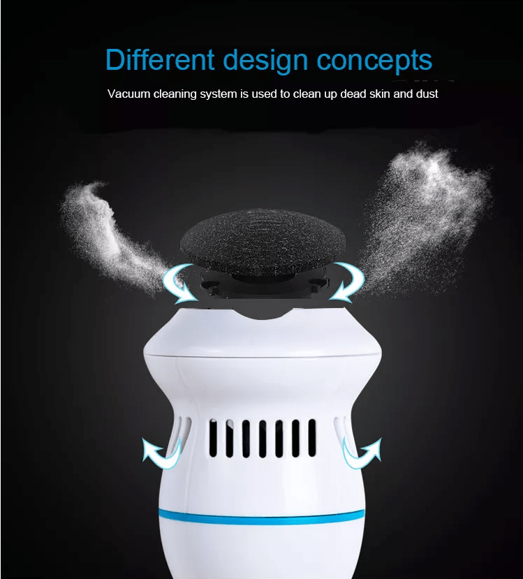 Elektrisk pedicure fod fil - Genopladelig via