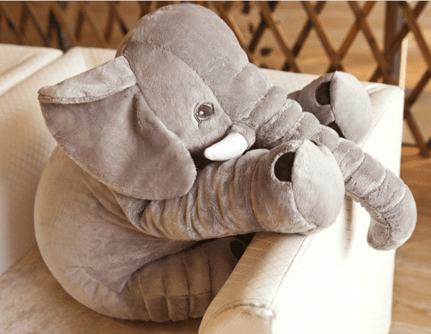 Elefant krammebamse 30 eller 50 cm. (kramme