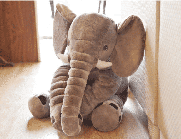 Elefant krammebamse 30 eller 50 cm. (kramme
