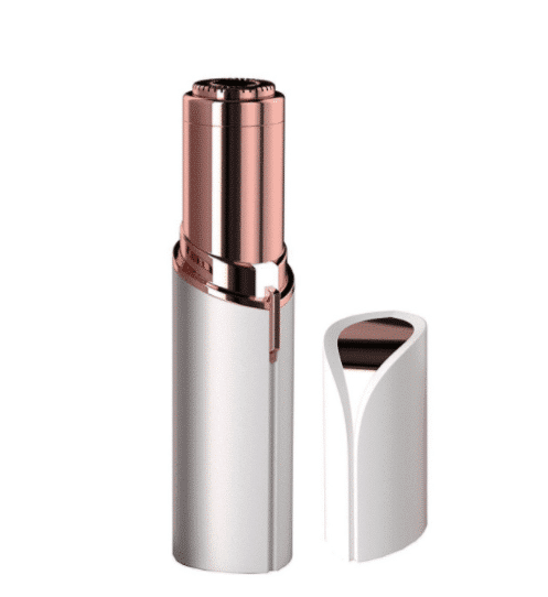 Smertefri hårfjerner med LED - formet som en