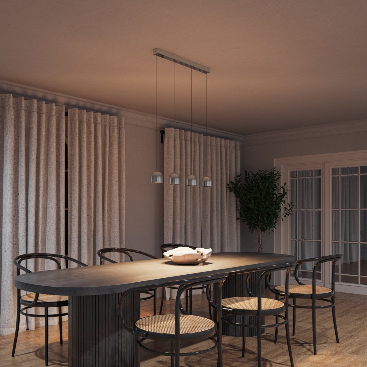 AURORA | Elegant hængende lys | Designlampe til spisebord | Luksuriøs