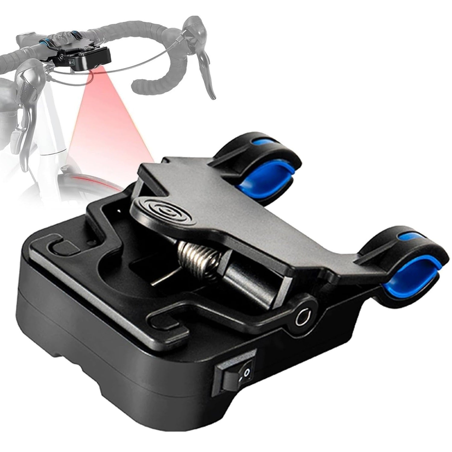 Cykeljusteringsværktøj | Laserjusterare til Styre & Sadel | Forbedret Komfort & Effektivitet | USB-C-opladning | Kompatibel med 22,2-31,8 mm styr