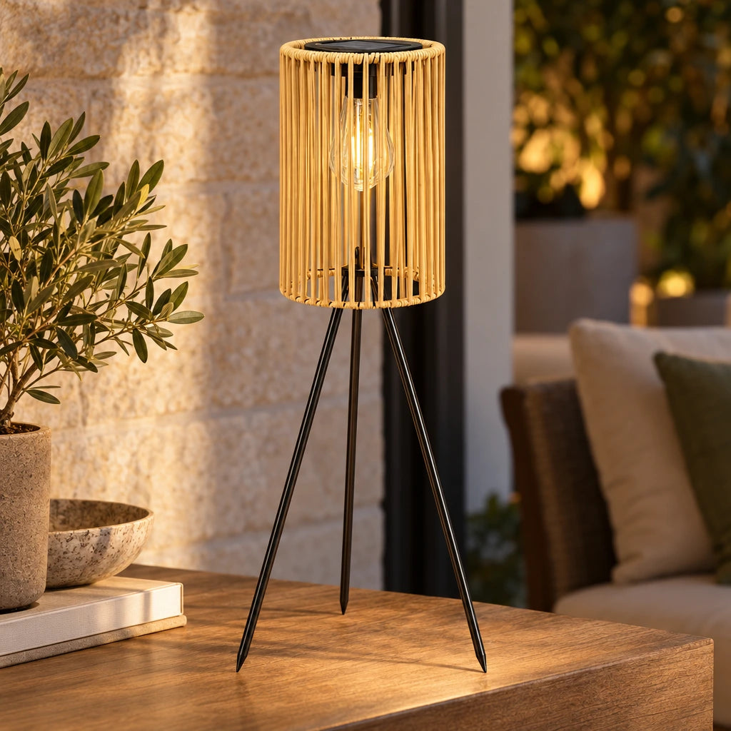 Anita | Rattan Floor Lamp