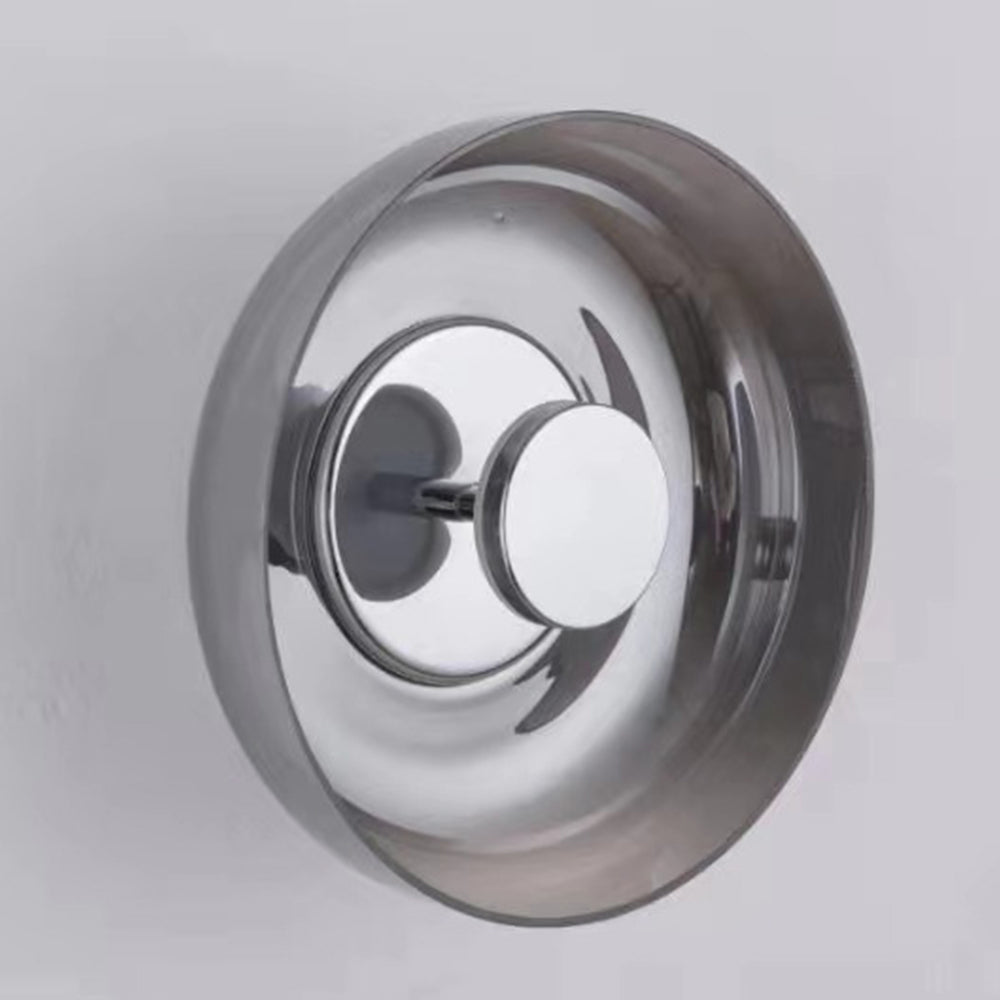 Glas Væglampe med Justerbar Arm | Elegant Fransk-Inspireret Design | Hvid Finish | Soveværelse & Stue | Guld & Hvid Farve | Jern + Akryl Materiale